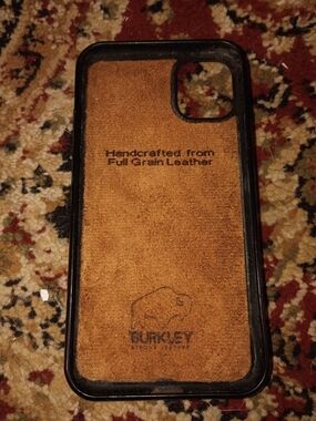Brown Leather iPhone Case - Handcrafted Full Grain Leather